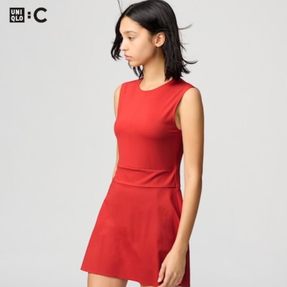 Uniqlo Red Active Dress NWT